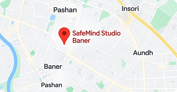 SafeMind location map