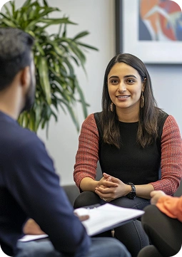 Psychology counselling session at SafeMind Studio